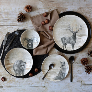 Lot de 6 coupelles en porcelaine 14cm LACHAT