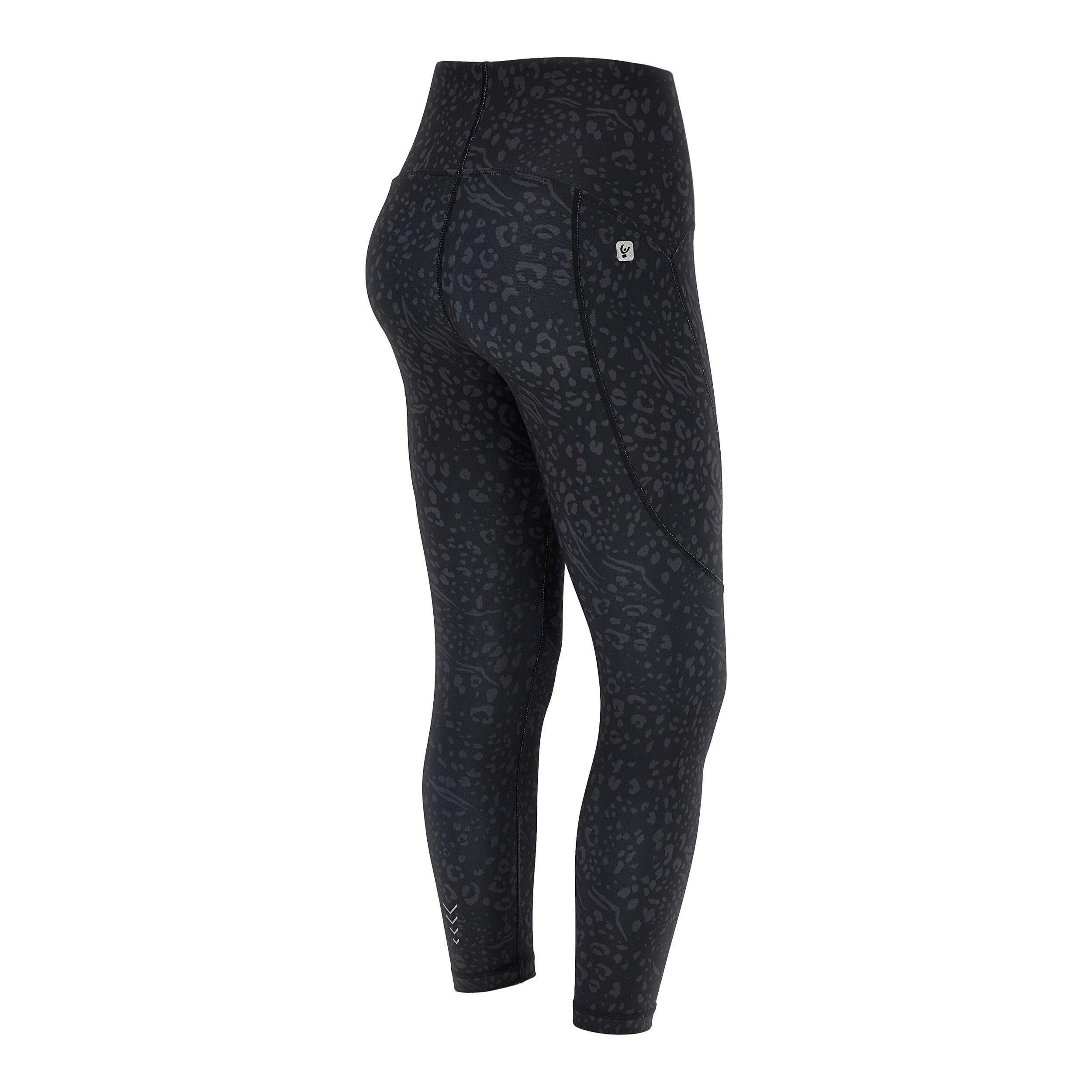 Leggings SuperFit ecologici traspiranti fantasia all over