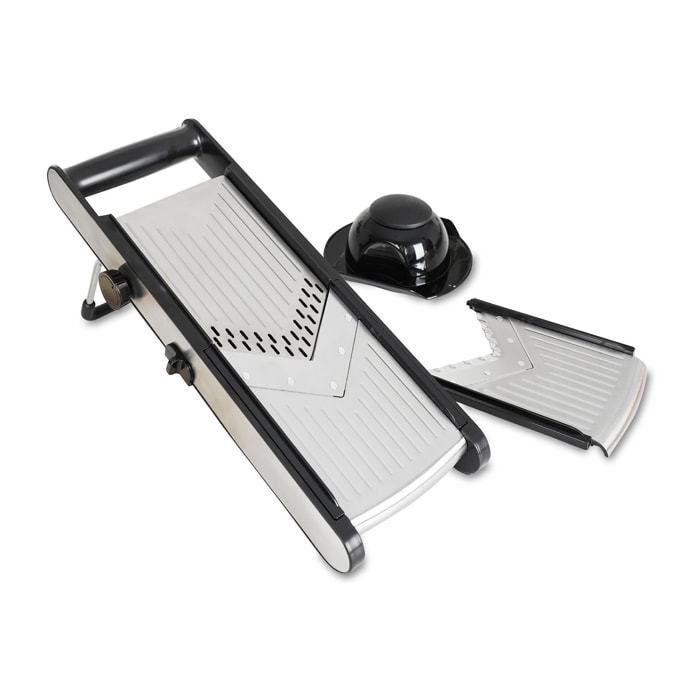 Mandoline sur pied en acier inoxydable
