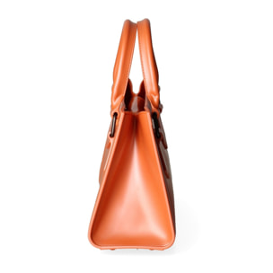 Borsa a mano da donna - Modello False - 100% Pvc - 15.0 x 19.0 x 10.0 cm