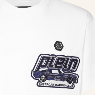 PHILIPP PLEIN T-Shirt Round Neck RACING