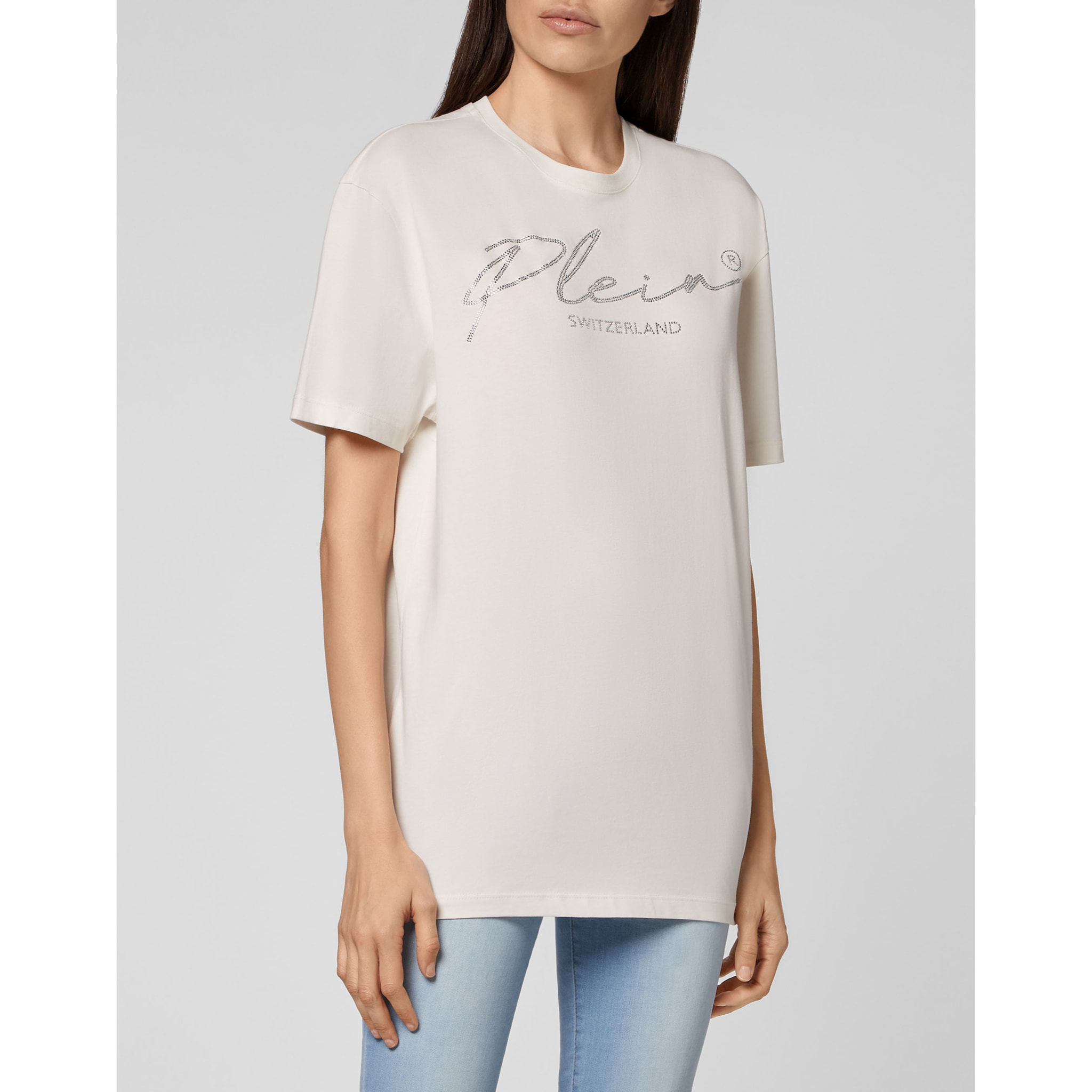 PHILIPP PLEIN T-Shirt Round Neck SIGNATURE