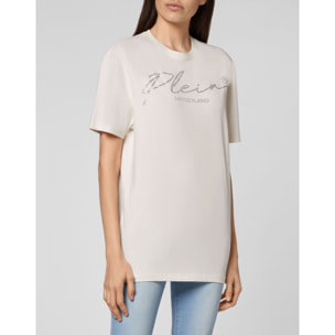 PHILIPP PLEIN T-Shirt Round Neck SIGNATURE