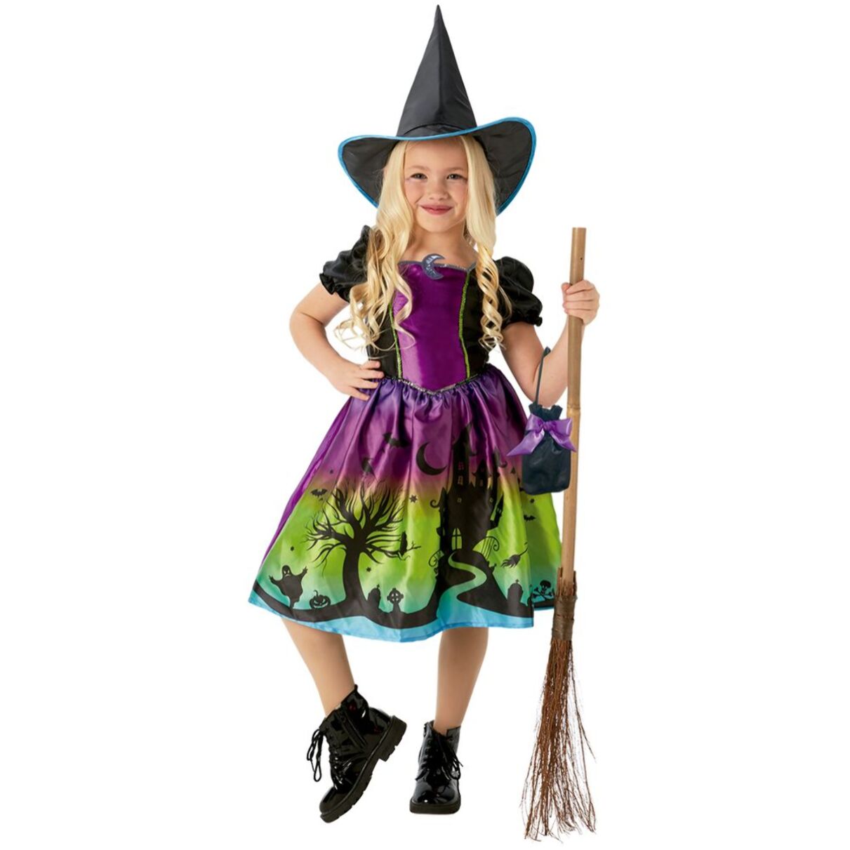 DISFRAZ BRUJA LUNA NEGRA INF