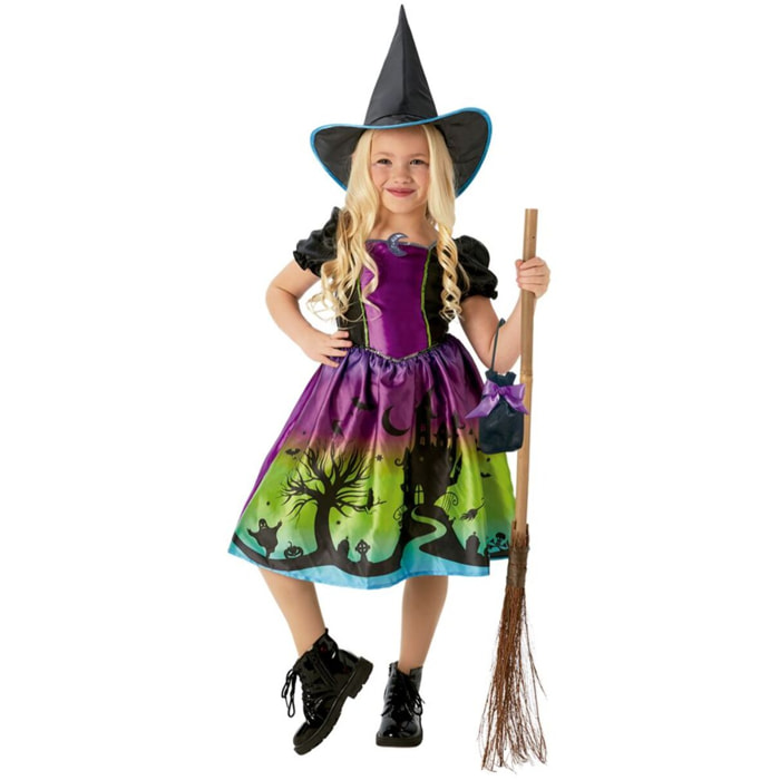 DISFRAZ BRUJA LUNA NEGRA INF