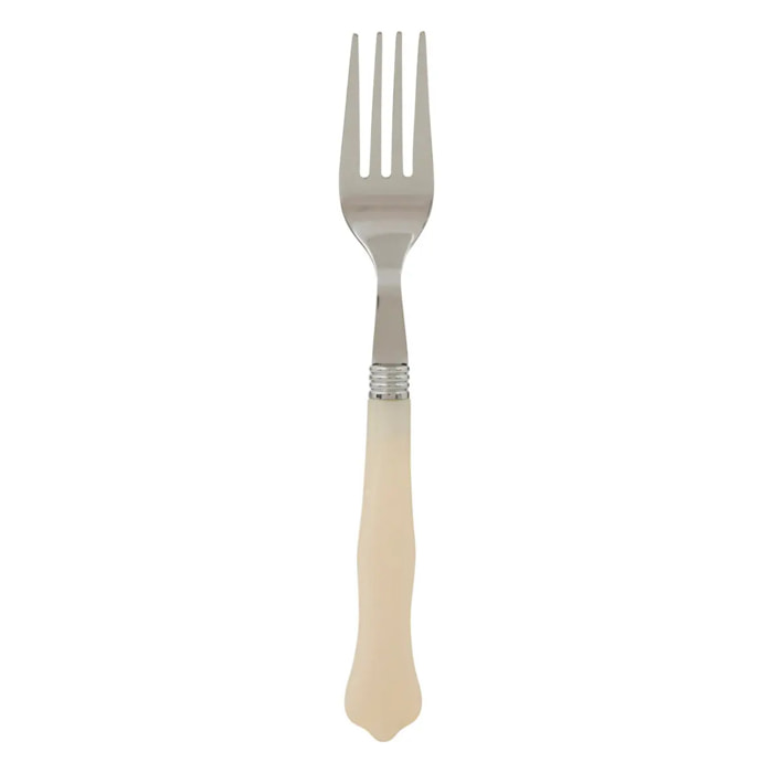 Ménagère Bellissima 24 pièce(s) ivoire L1,9xp1,8xH21cm