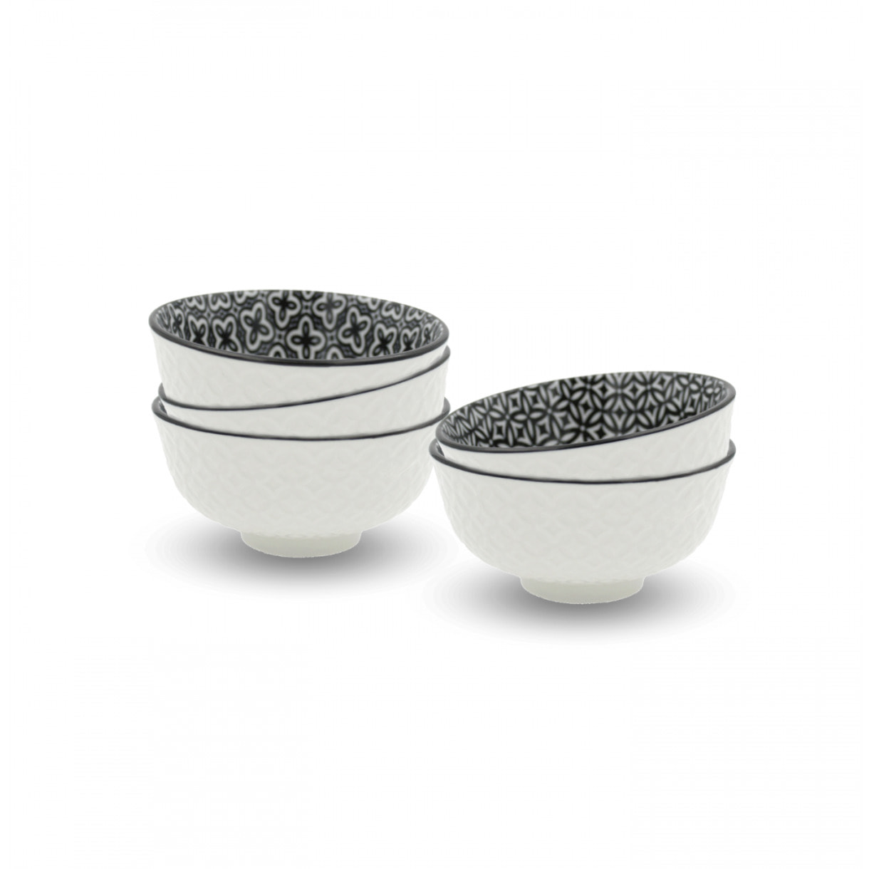 Lot de 6 petits bols, VILLA LES PINS