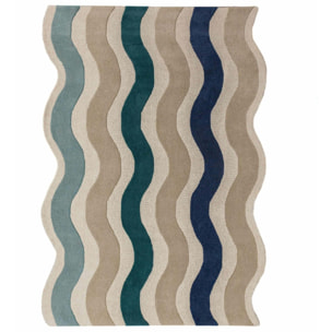 Tapis en laine festonné CASCADE