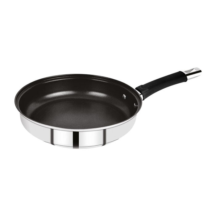 Sartén Ø28cm BASTER en Acero inoxidable Bergner