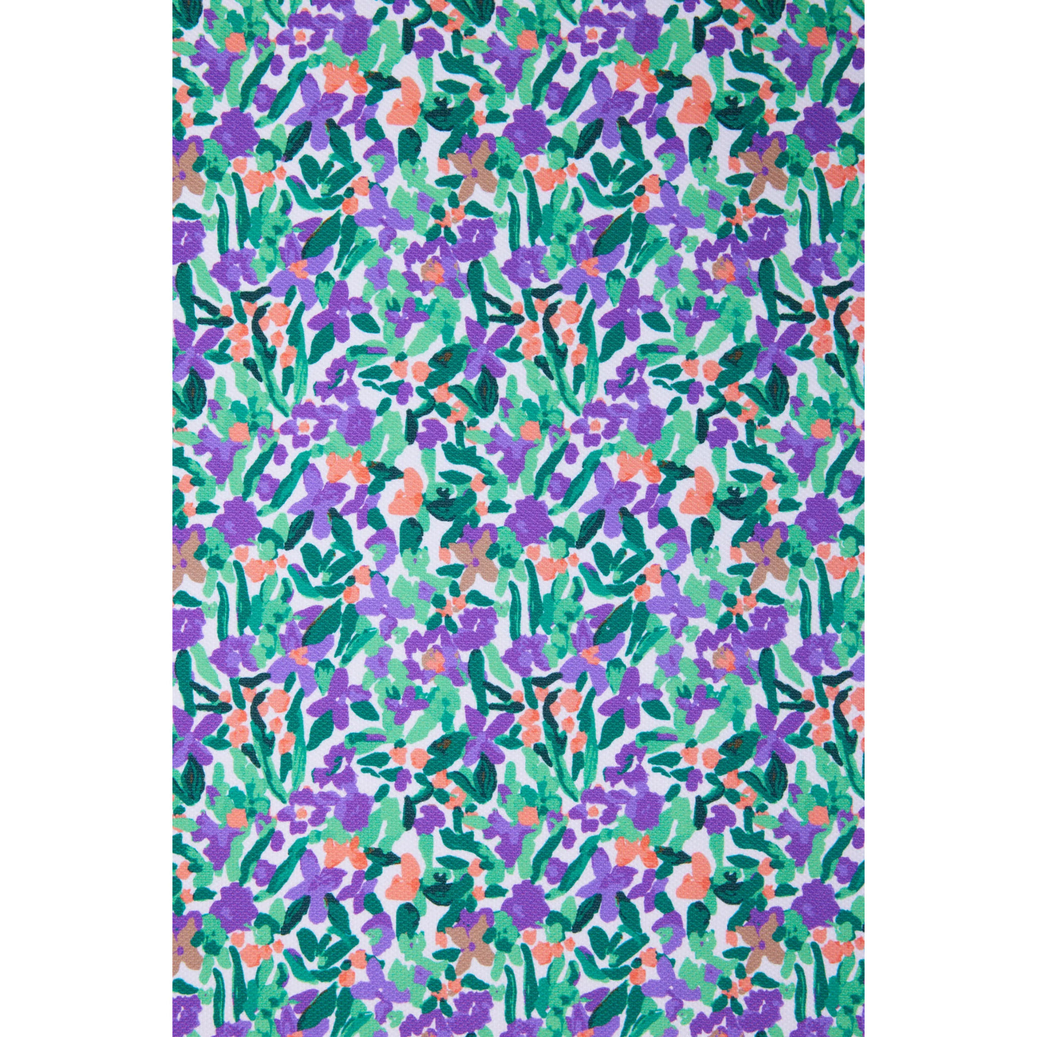 Costume da bagno modellante blu scuro con stampa floreale