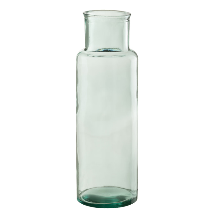 J-Line vase Cylindre - verre - transparent - small - 44.5 cm de hauteur
