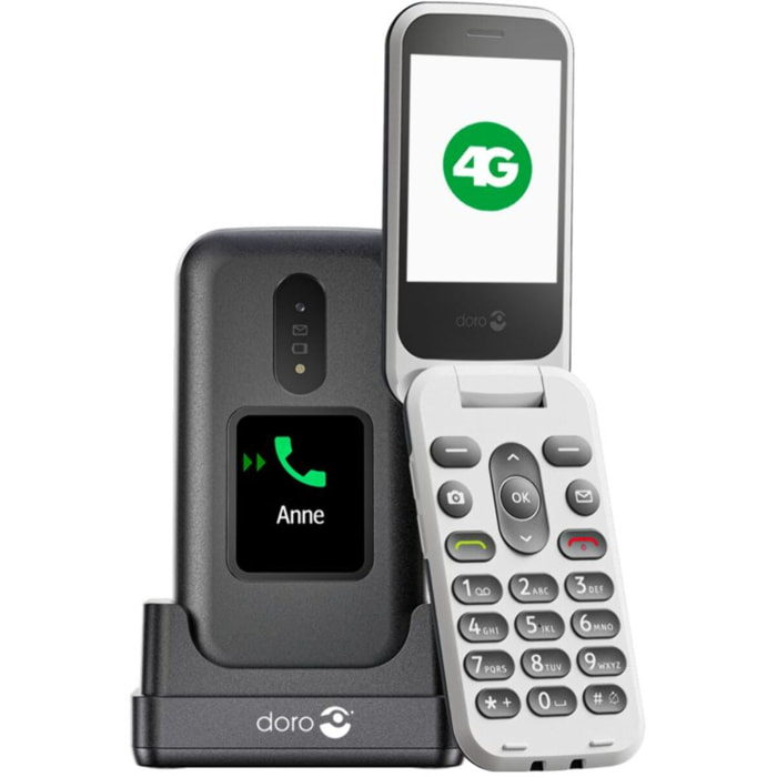 Téléphone portable DORO 2880 Noir / Blanc