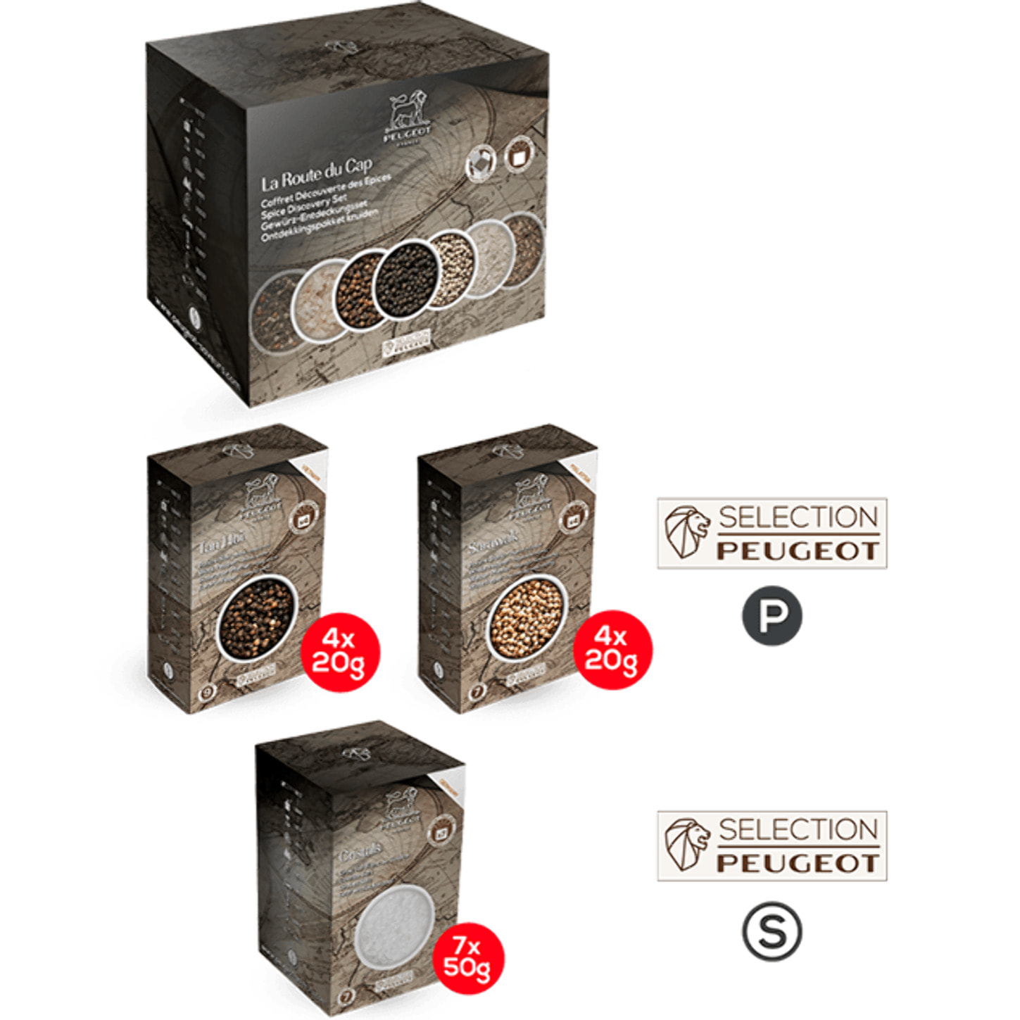 Pack Poivres et Sel Classique Multipack Mix Standard