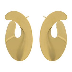 Pendientes Borka acabado oro amarillo 18k