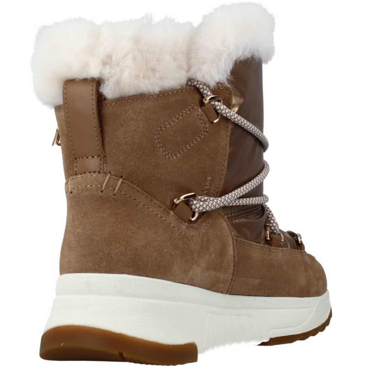 Botines Mujer de la marca GEOX  modelo D FALENA B ABX MARRON CLARO