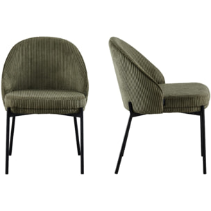 Lot de 2 chaises - CLOE