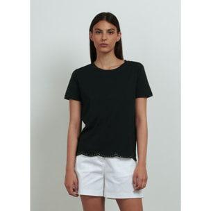 T-SHIRT NERO CONBIPEL