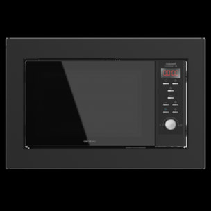 Microonde da incasso con piatto GrandHeat 2350 Built-in Black Cecotec