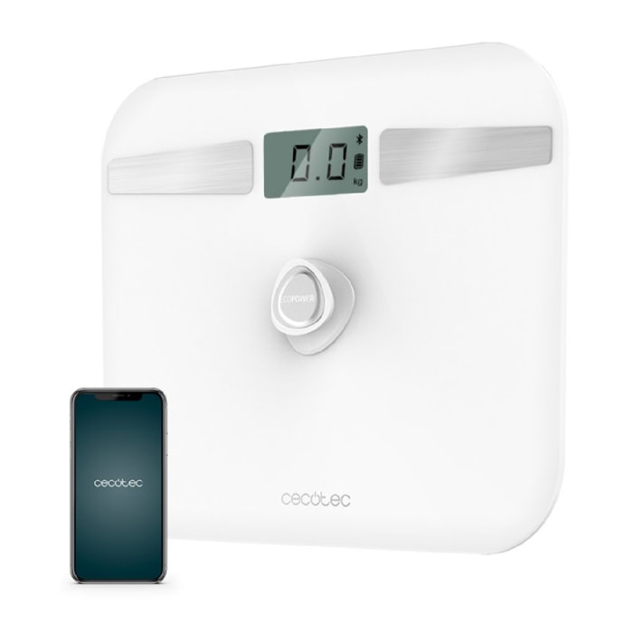 Cecotec Báscula de baño Surface Precision EcoPower 10200 Smart Healthy. Con puls