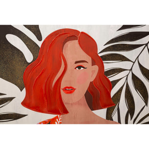 STAMPA DIPINTO LADY JUNGLE -A- 80X2,8X120