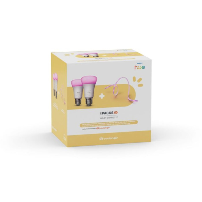 Pack PHILIPS HUE rééquipement Ambiance 2025