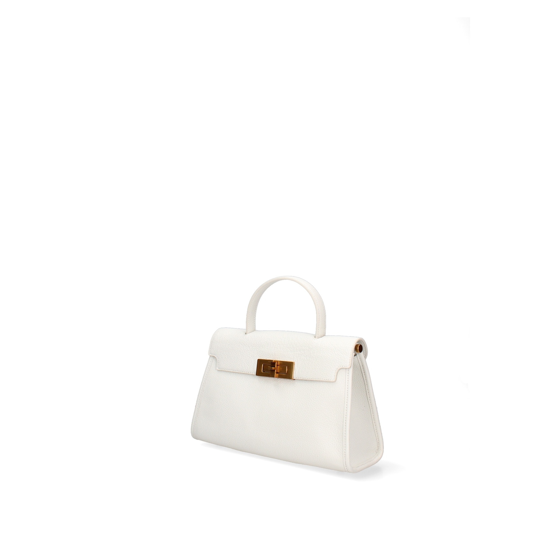 Borsa a mano da donna Made in Italy - Modello Embera Plus - 100% pelle - 28.0 x 17.0 x 9.0 cm