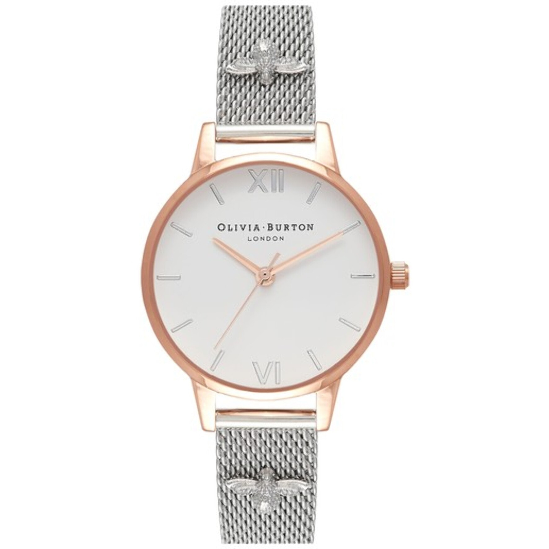 Reloj Olivia Burton OB16ES04 Mujer Analogico Cuarzo con Correa de Acero inoxidable