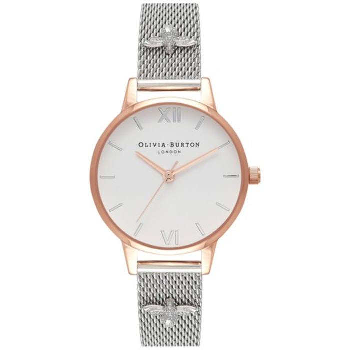 Reloj Olivia Burton OB16ES04 Mujer Analogico Cuarzo con Correa de Acero inoxidable