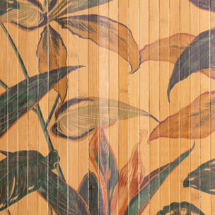 Tapis latte bambou 50x80cm "Palawan" multicolore