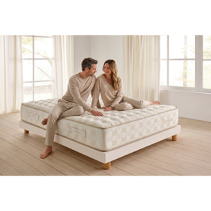 Matelas Ressorts Ensachés Magnifique 30 cm, 1 place - Moonia