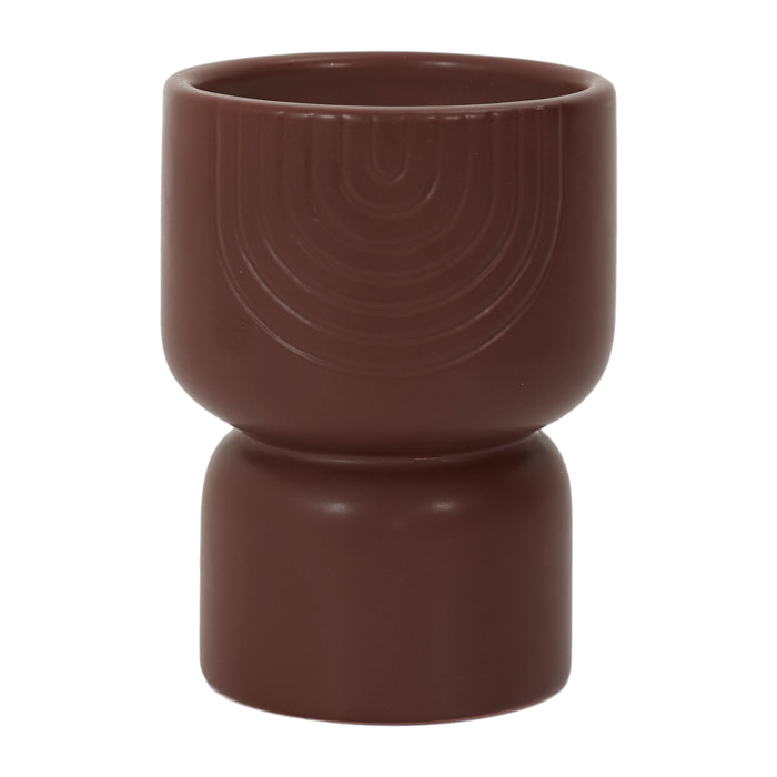 Lot De 3 Bougies Ceramique Sahana