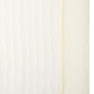 Voilage Mila rayures texturées140x240cm beige lin