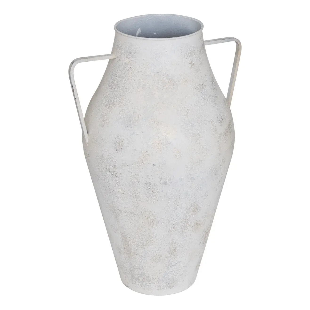 Vase Glady en Acier 37,5x33,5x58,5 cm Gris