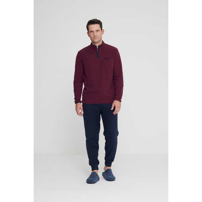 Completo uomo unity in pile con zip Noidinotte