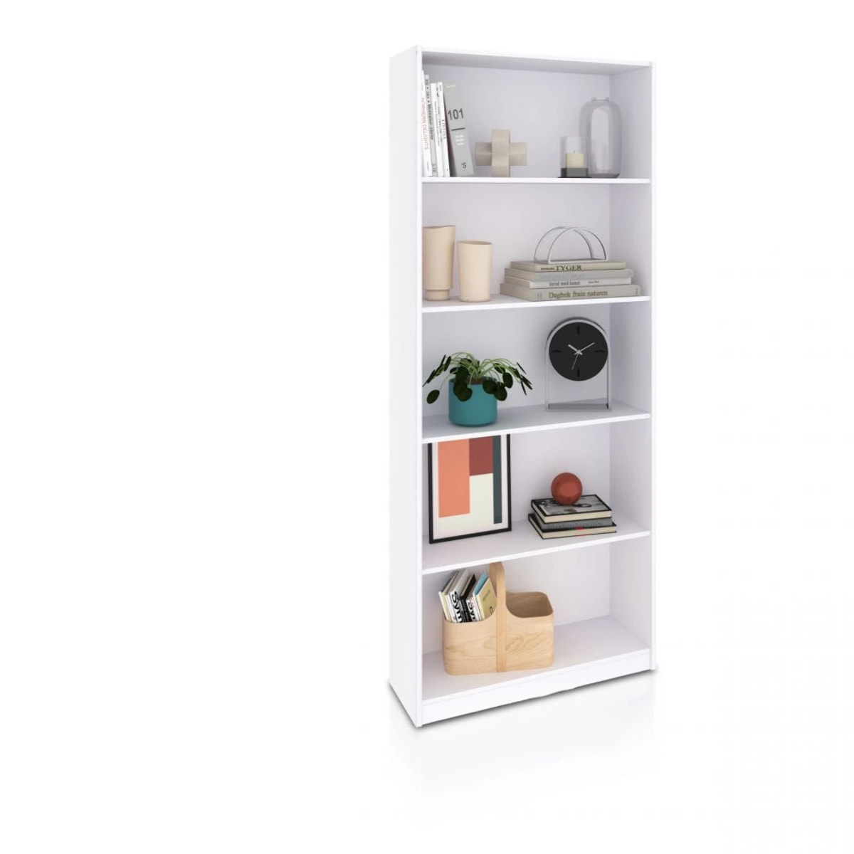 Estantería Sasha Blanco Artik (Blanco Mate)