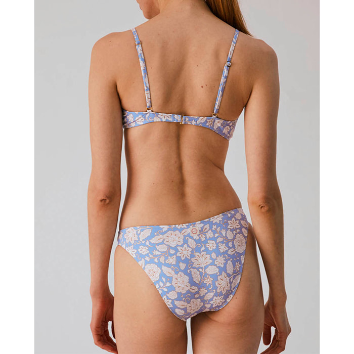 Top de bikini con lazo de quita y pon