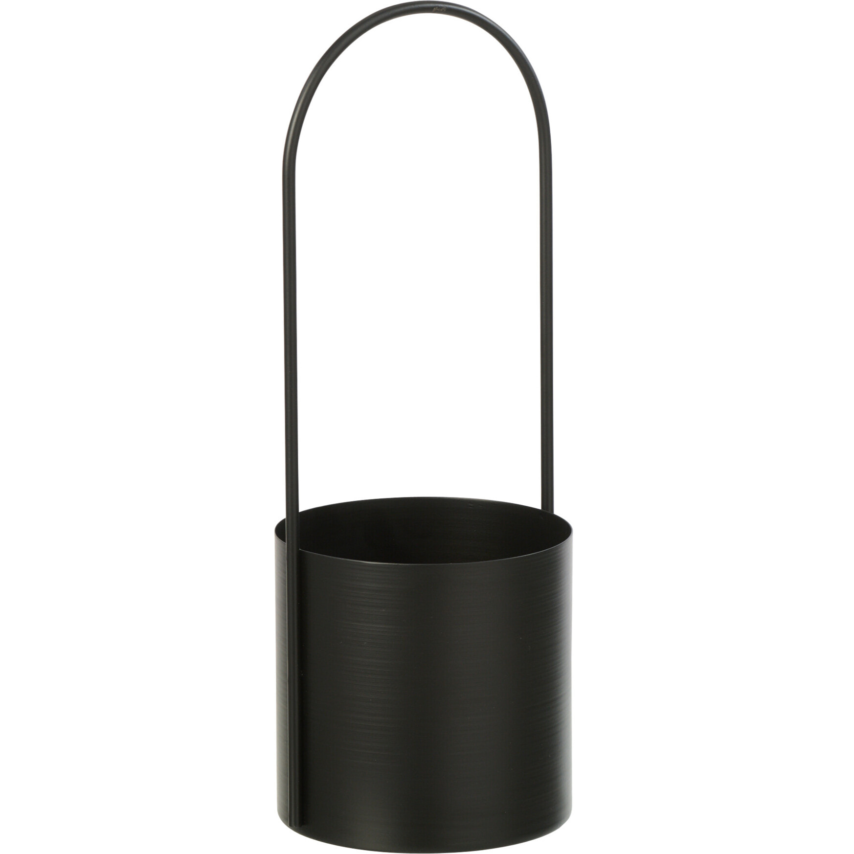 J-Line Cache-pot - métal - noir - medium