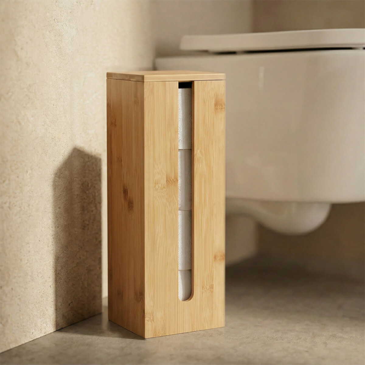 Réserve à  papier Wc TARAH Bambou MSV