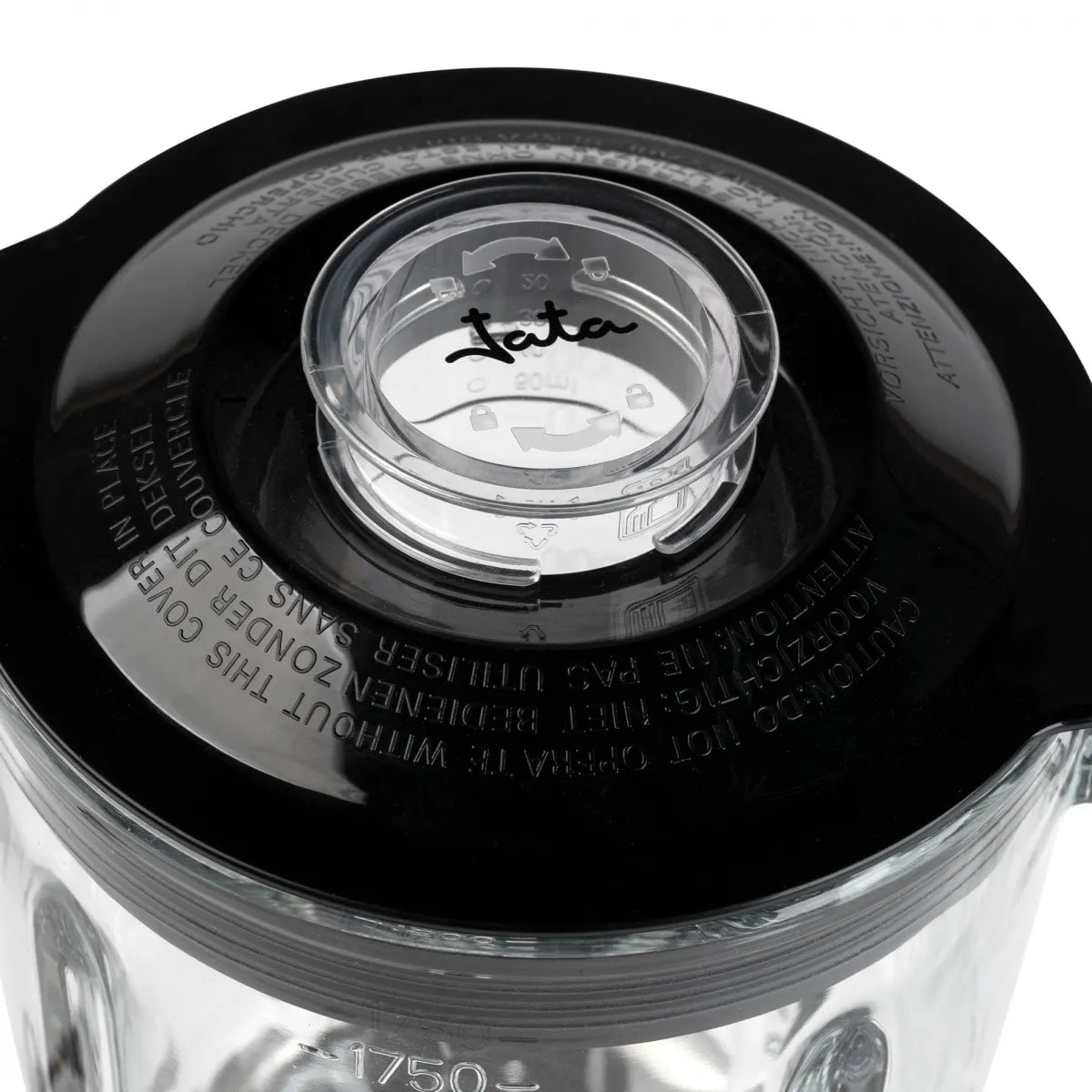 Batidora de vaso JATA JEBT1241 de 1200 W. 6 cuchillas. 4 velocidades + pulse. Pica hielo