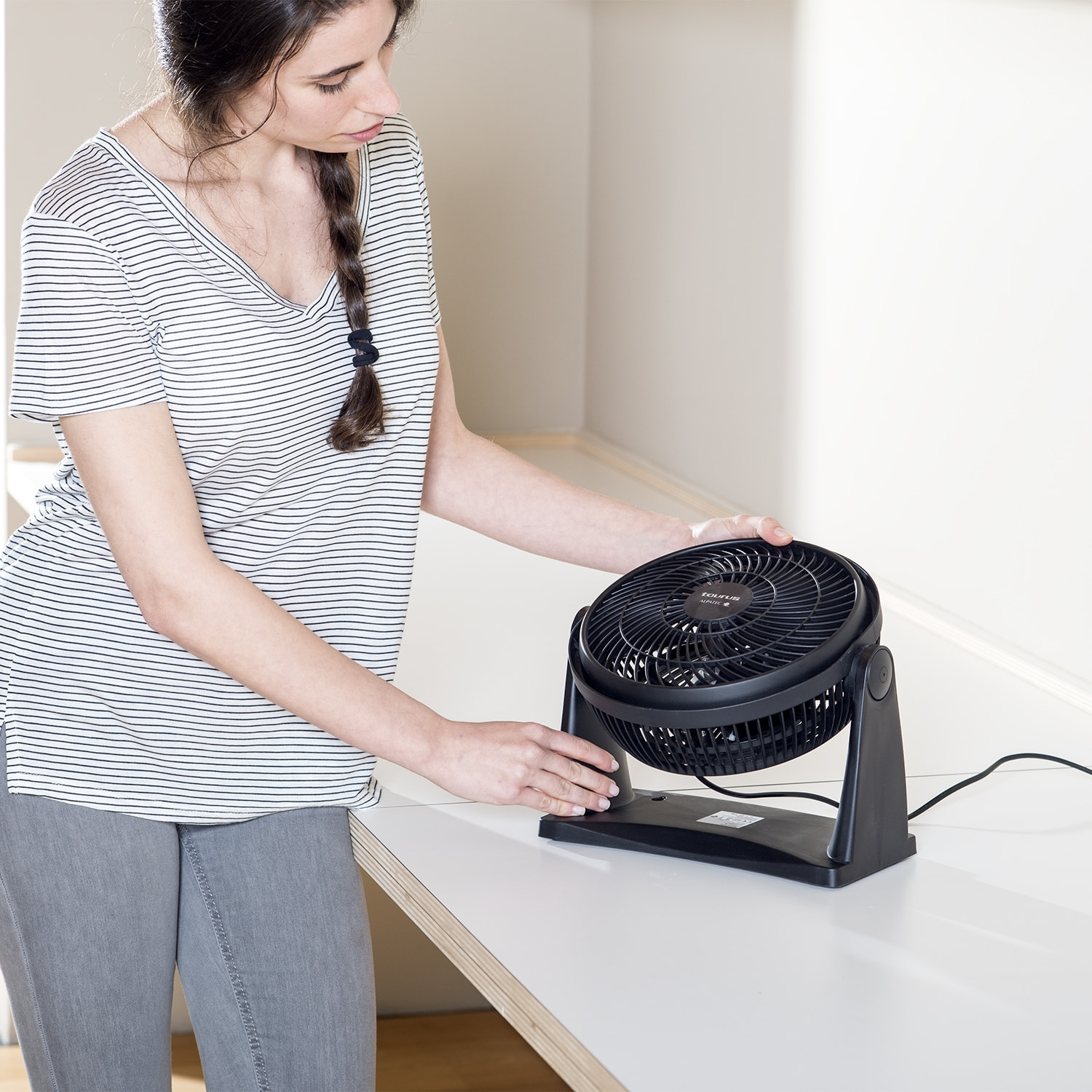 Taurus - Ventilador de sobremesa Ice Brise Mini 30 W