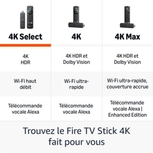 Passerelle multimédia AMAZON Fire TV Stick 4K Select