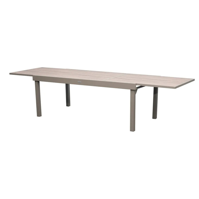 Table de jardin 12 places Piazza extensible café