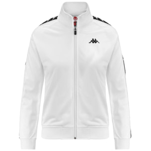 Felpe Kappa Donna 222 Banda Wanniston Slim Grigio