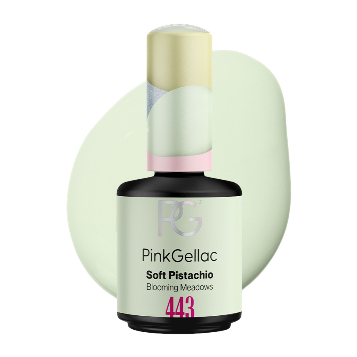 Vernis semi-permanent - 443 Soft Pistachio - 15 ml