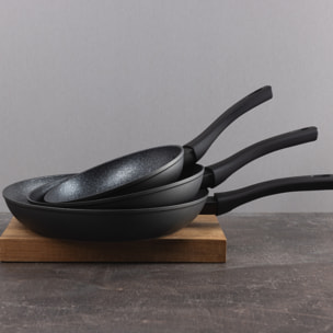 Set de 3 Sartenes en Aluminio forjado Ø20Ø24Ø28cm WILLOW San Ignacio