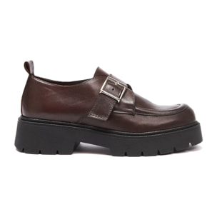 Monk strap Mocassin Frank Daniel Testa di moro