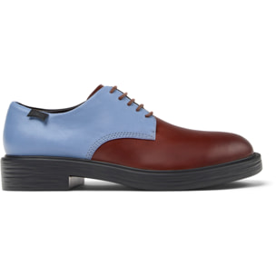 Scarpe stringate - CAMPER Dean Twins - Grigio - Pelle liscia