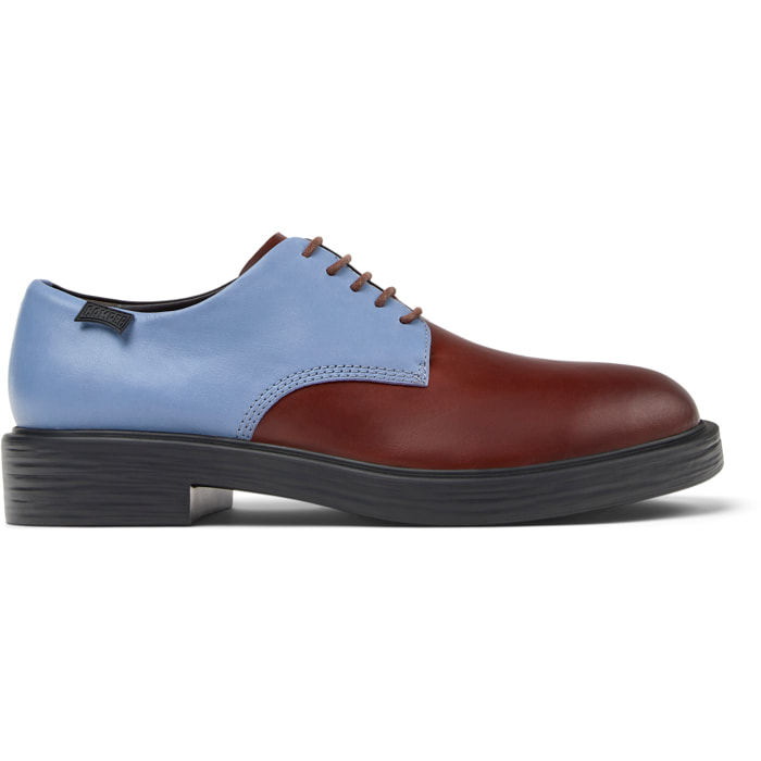 Scarpe stringate - CAMPER Dean Twins - Grigio - Pelle liscia