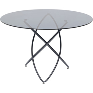 Table Molekular 120cm noire Kare Design