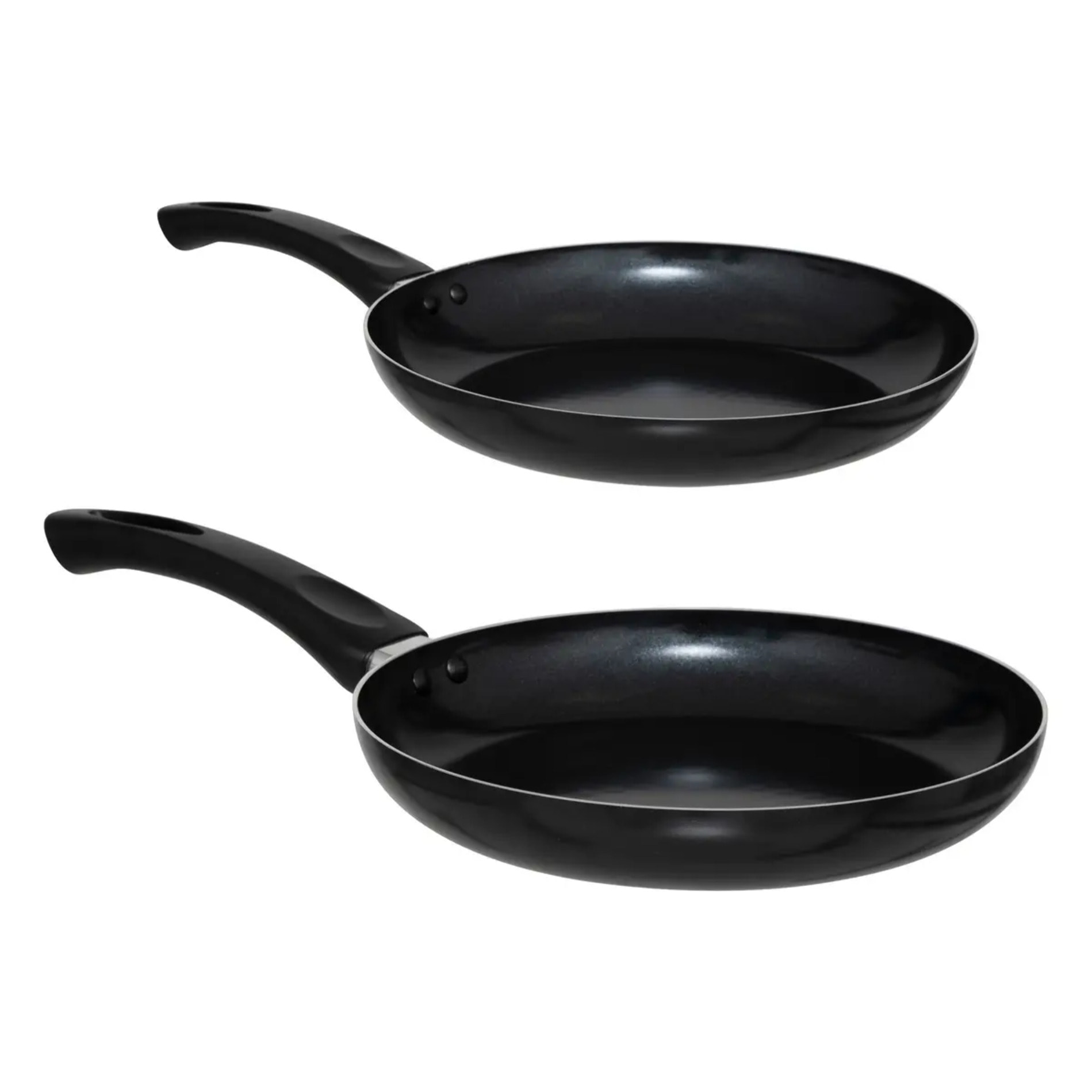 2 poêles en aluminium D24/28cm
